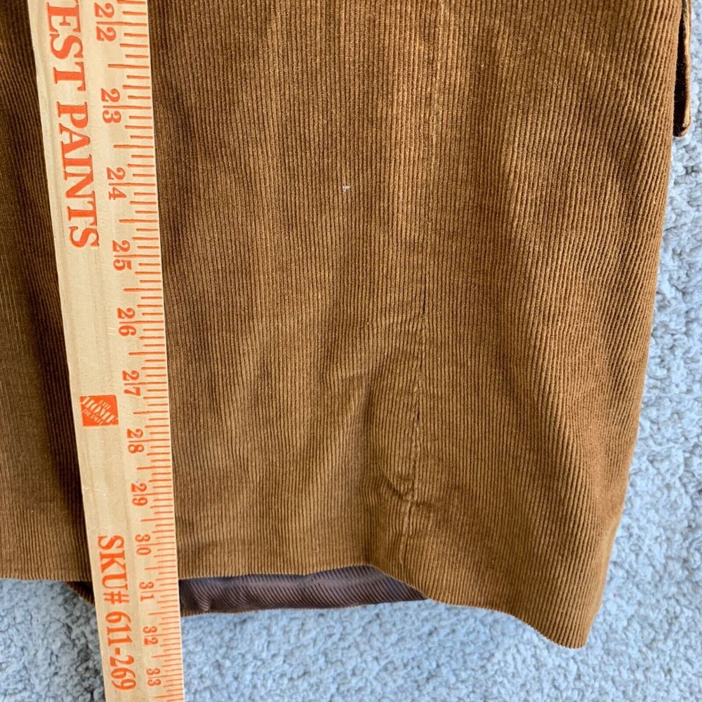 Di Quattro Blazer Mens 42 R Brown Corduroy Sport Coat Jacket 2 Button Casual - Picture 11 of 12